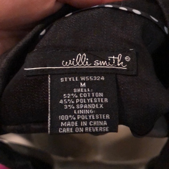 Willi Smith black lined vest - Picture 4 of 4